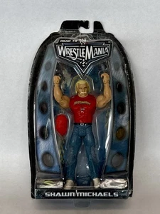 Shawn Michaels as Hulk Hogan Jakks 2005 WWE Wrestlemania Series 1 Figure MOC NR - Bild 1 von 1