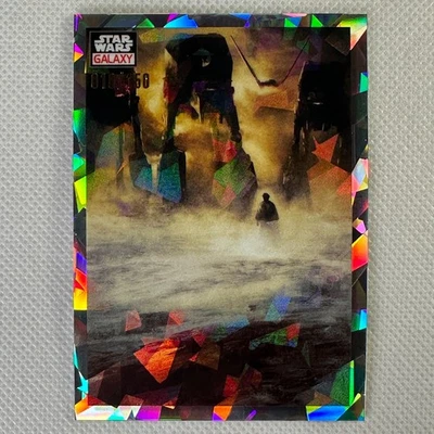 2023 Topps Chrome Star Wars Galaxy #61 Projection Atomic Refractor /150 - Image 1 of 4