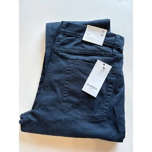 Goodfellow & Co Pantalone Uomo 32x32 Navy Slim Fit Casual Elasticizzato - Foto 1 di 11