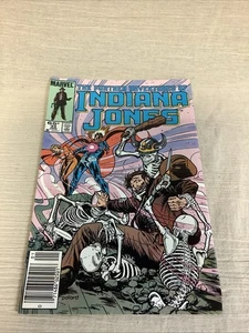 INDIANA JONES THE FURTHER ADVENTURES #33 1986 MARVEL COMIC BOOK - Picture 1 of 6