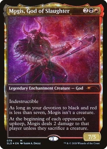 MTG Mogis, God of Slaughter - Foil, Moderate Play, English Secret Lair Drop Seri - Picture 1 of 1