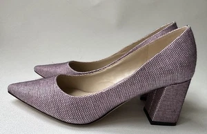 Marc Fisher Zala Block Heel Pointy Toe Pumps Women's Size 5 1/2 M - Picture 1 of 10
