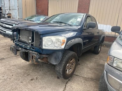 02-08 DODGE RAM 1500 GAS Fuel Door Lid Cover 4.7L 4X4 OEM BLUE - Image 1 of 4