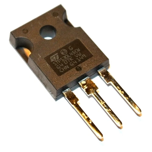 STPS30L45CW Diode Schottky 45V 30A 3-Pin TO-247 STMicroelectronics [QTY=1] - Image 1 of 1