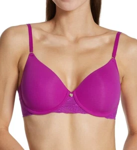 Natori Underwire Bliss Perfection Comfort Contour Bra Clover 32B NEW (299) - Picture 1 of 1