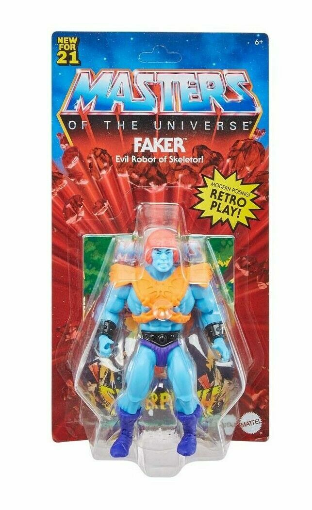 Masters of The Universe Origins Motu Leo Faker + Dupli-Cat Power-Con Mattel MINT | eBay