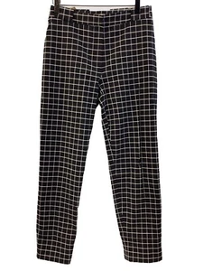 ORLA KIELY MONOCHROME B&W SMART CIGARETTE TROUSERS SIZE UK 6 - Picture 1 of 4