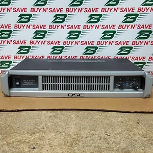 QSC PLX1104 Professional 1100 Watt Power Amplifier w/Power Cord - USED - Picture 1 of 12