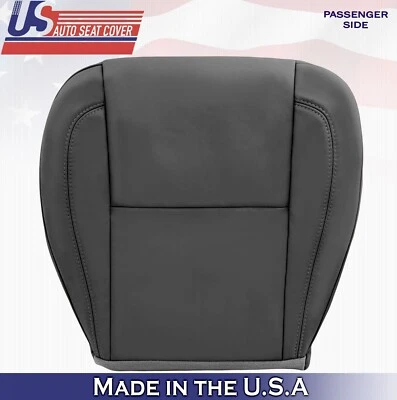 1998 1999 For Lexus GS300 Passenger Side Bottom Synthetic Leather Seat Cover BLK - Image 1 of 4