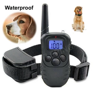 Wireless Electric Dog Shock Collars 1000ft Remote Training Collars with 3 Modes - Picture 1 of 8