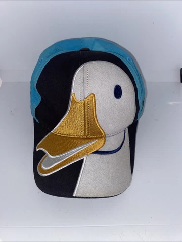 Carl Edwards #99 Aflac Youth Boy's Hat Black/Blue Vintage NASCAR Cover