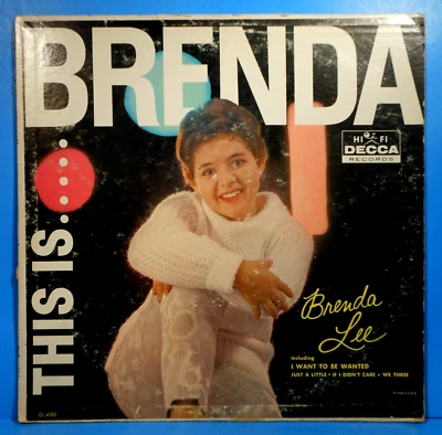 BRENDA LEE THIS IS BRENDA VINYL LP 1960 MONO ORIGINAL NICE CONDITION! VG/VG!!C - Image 1 of 4