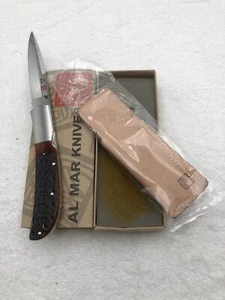 Discontinued Al Mar AM1005HJBT Eagle Classic 1 Blade Lockback Made In Japan Rare - Picture 1 of 24