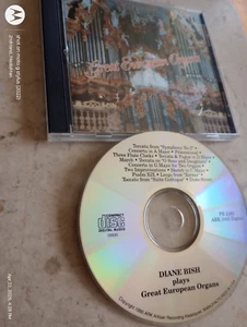DIANE BISH GREAT EUROPEAN ORGANS CD - Picture 1 of 2