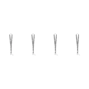 Set of 4 Telefonzubehör Schlüsselhalter Schlüsselanhänger-Clip Fräulein - Zdjęcie 1 z 12