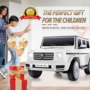 Mercedes Benz G500 Kinderauto Kinderfahrzeug Kinder Elektroauto mit Tür 4x30W DE