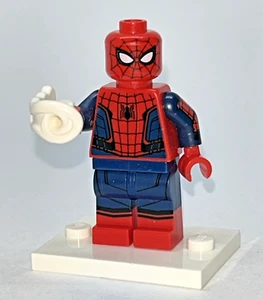 ✅ LEGO Spider-Man - Black Web Pattern & Red Boots Minifigure sh0420 Minifig - Picture 1 of 6
