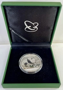 2016 China Panda - 30g .999 Fine Silver PCGS MS70 - Includes OGP Peoples Bank Ch - Picture 1 of 9