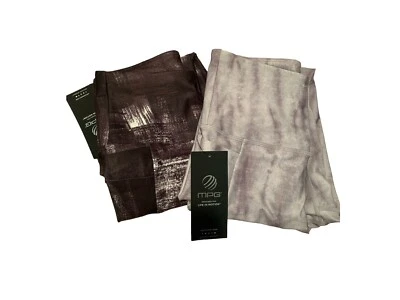 MPG 2 Pares de Leggings Cintura Alta Pequeños Nuevos con Etiquetas  Foto 1 de 4