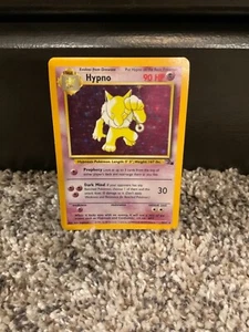 Hypno 8/62 Fossil Unlimited Holo Rare Pokemon 1999  WOTC  - Picture 1 of 3