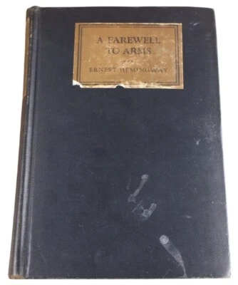 A Farewell to Arms Ernest Hemingway 1929 1st Ed 4th Print Hardcover Scribners - Image 1 of 4