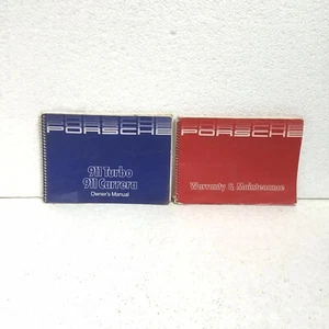 1987 Porsche 911 Carrera & Turbo Owners Manual Set Original OEM Factory - Picture 1 of 23