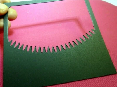 Lindahl 4.5" Bottom Frame Perforated Edge Arc Low key Portrait Vignette Mask - Image 1 of 4