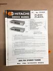 Hitachi Ft-M44 / Ft-M44l Tuner Service Manual *Original*