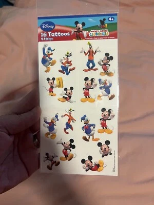 Tatuajes de Mickey Mouse - Fiesta de cumpleaños de Mickey - Favores - Fiesta de Mickey Mouse Foto 1 de 2