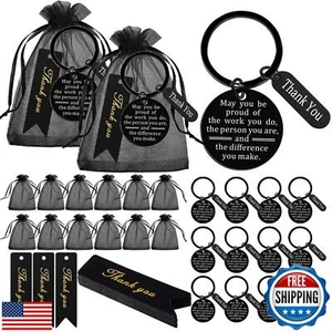 Yinkin 72 Pcs Employee Appreciation Gifts Bulk Thank You Gifts Organza Bags w - Picture 1 of 5