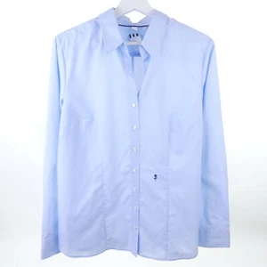 SEIDENSTICKER Bluse Blouse Blau Slim Gr. 42 - Bild 1 von 3