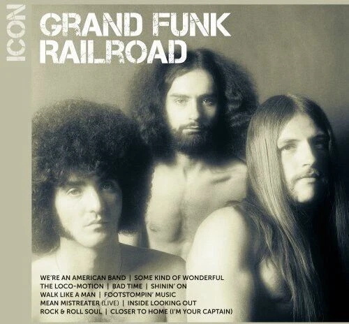 GRAND FUNK RAILROAD - ICON CD (BEST OF) "INSIDE LOOKING OUT, "THE LOCO-MOTION".. - Bild 1 von 1