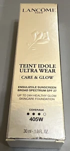 Lancome ~ Teint Idole Ultra Wear ~ Cuidado y brillo - 405 W EXP 02/24 ¡Auténtico NUEVO EN CAJA! - Imagen 1 de 3