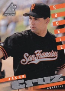 JACOB CRUZ 1998 Pinnacle Inside #118 RC ROOKIE - Picture 1 of 2