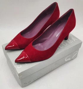 Studio Paloma Marisola Rogue Damen Pumps Rot Gr 40 EU Damenschuhe Spitze Lack - Bild 1 von 11