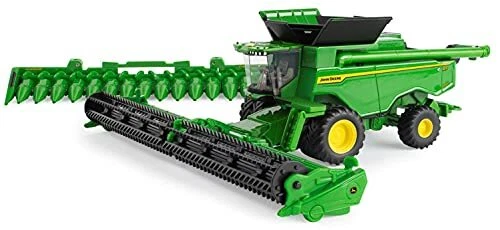 LP77336 - John Deere 1/64 X9 1000 Combine HD50F Draper & Folding C16F Corn Head - Image 1 of 1