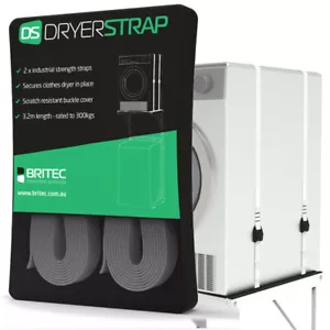 Dryer Strap 2 Pack for Britec Dryer Stand 3.2m Industrial Strength Holder 300kg - Picture 1 of 5