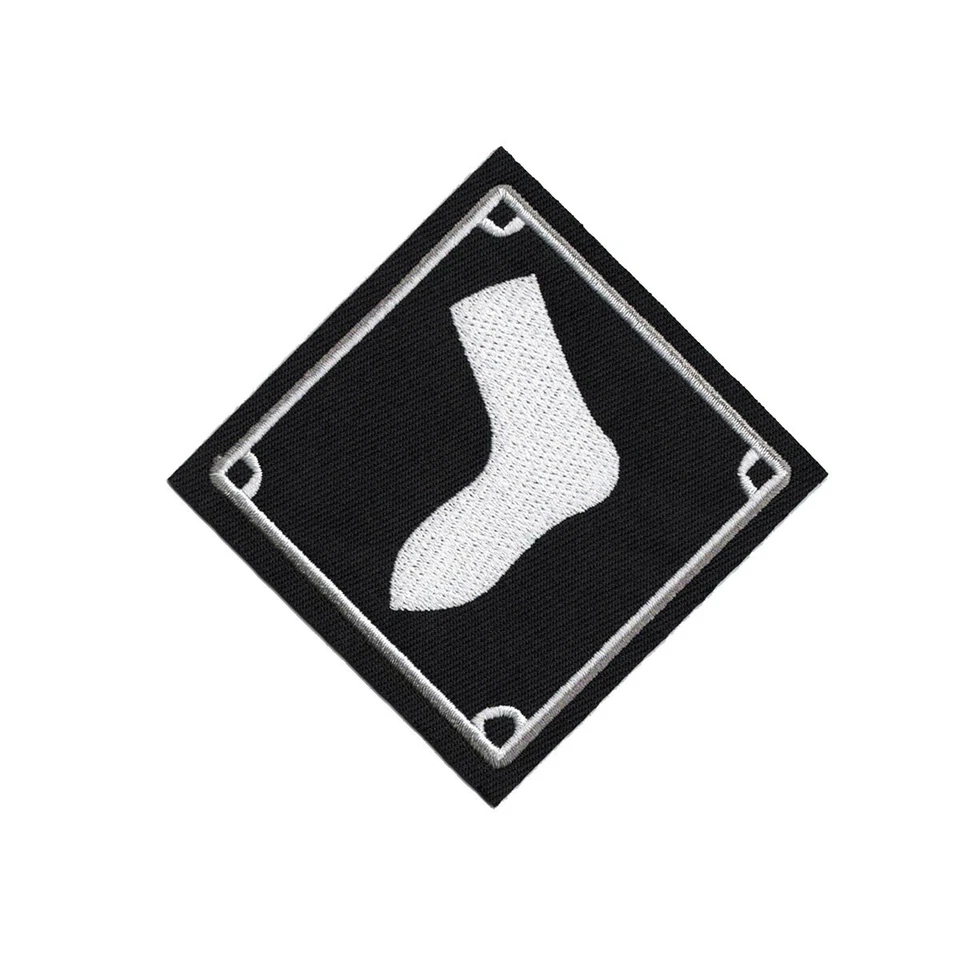Chicago White Sox Road & Alternate Diamond Jersey (Black) Sleeve Patch - Image 1 of 1