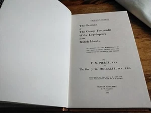 The Genitalia of the Group Tortricidae hardback moths naturalist vg - Imagen 1 de 1