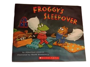 Froggy's Sleepover Children's Paperback By Jonathan London       HG34 - Picture 1 of 6