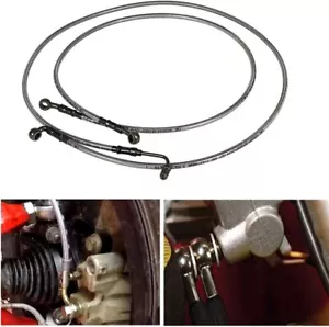 Líneas de freno delanteras/traseras extendidas 1068 para Polaris RZR 800/S 800/4 800/XP 900/570 - Imagen 1 de 11