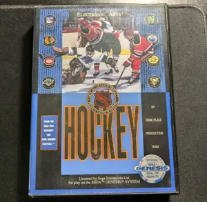 NHL Hockey (Sega Genesis, 1991) Completo | Probado | Auténtico - Imagen 1 de 12