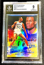 David Robinson 2012-13 Fleer Retro Flair Legacy Row 1 #D /150 BGS 9 MINT G1962