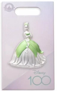 Nuevo Pin de Celebración Disney100 Tienda Disney100 Edición Limitada Princesa + Rana Tiana - Imagen 1 de 4