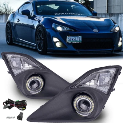 2PCS Fit 2012-2016 Toyota GT86 Scion FR-S LED Fog Lights Lamps w/Wiring Set - Image 1 of 4