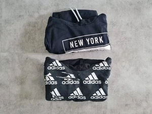 2 Originale Herren Kapuzenpullover Hoodie von adidas und Champion schwarz Gr.M - Bild 1 von 18
