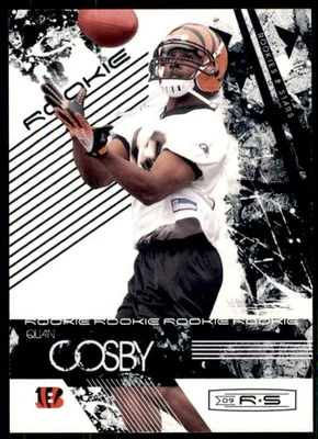 2009 Donruss Rookies & Stars Gold Retail Quan Cosby 447/999 Cincinnati Bengals - Image 1 of 2