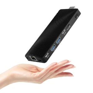 Lüfterloser Mini PC Stick Windows 11 Pro, N4000 4GB 64GB Micro Computer mit HDMI... - Bild 1 von 9