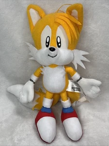 2022 Great Eastern Entertainment Sonic The Hedghog 9” Classic Tails Plushie - Picture 1 of 8