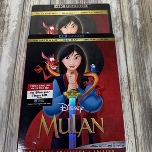 Mulan - Collector's Edition - Disney 4K UHD Blu-ray w/ OOP Slipcover - Picture 1 of 6